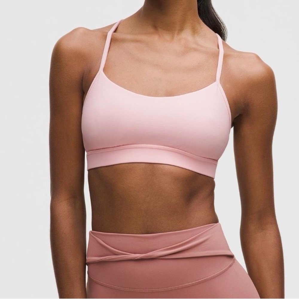 Lululemon Athletica Light Pink Sports Bra - Picture 2 of 2